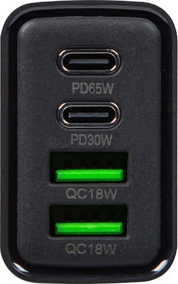Ladowarka Blow 76-023# Ladowarka sieciowa gniazdo usbx2 + usb-c qc+pd 65w