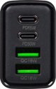 Ladowarka Blow 76-023# Ladowarka sieciowa gniazdo usbx2 + usb-c qc+pd 65w