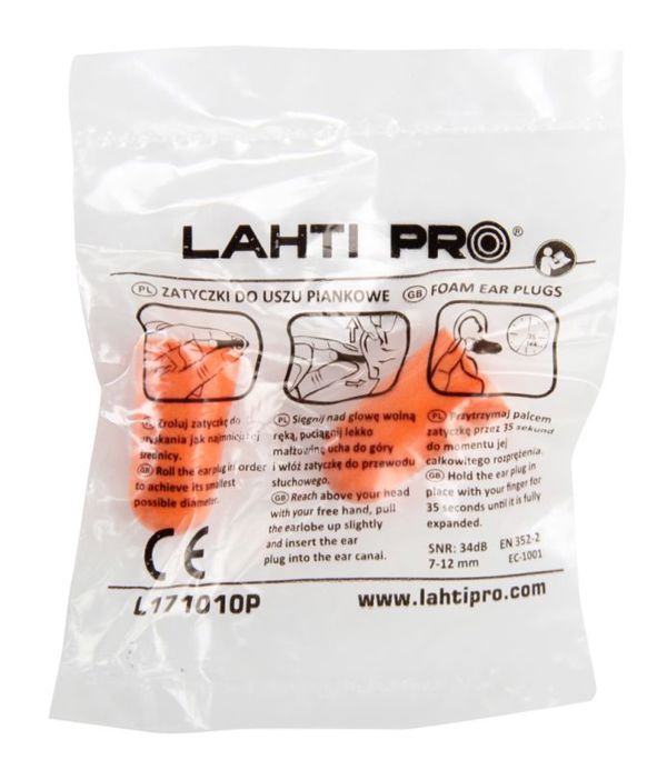 Ωτοασπίδες αφρού Lahti Pro 5 ζεύγη L171010K