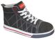 Lahti Pro Μποτάκια σουέτ SB SRA 43 γκρι-κόκκινα L3010843