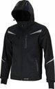Lahti Pro ΜΠΟΥΦΑΝ SOFTSHELL ΜΕ ΚΟΥΚΟΥΛΑ ΜΑΥΡΟ, "3XL", CE, LAHTI