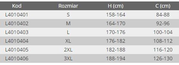 Lahti Pro Bluza z kapturem szara S (L4010401)