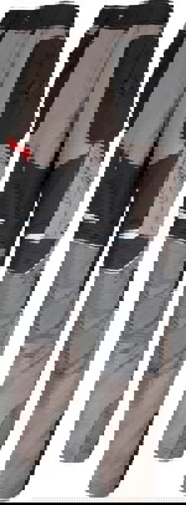 Lahti Pro Παντελόνι χακί-μαύρο με ένθετα από ελαστικό ύφασμα S (L4050901)