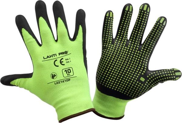 Γάντια νιτριλίου προστασίας Lahti Pro 8" (L221408P)