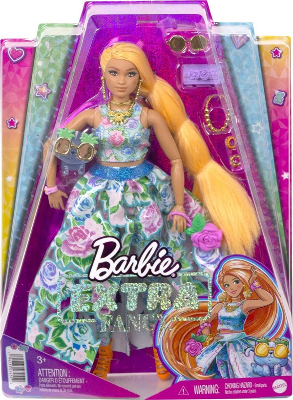 Κούκλα Barbie Barbie Extra Fancy Λουλούδια HHN14