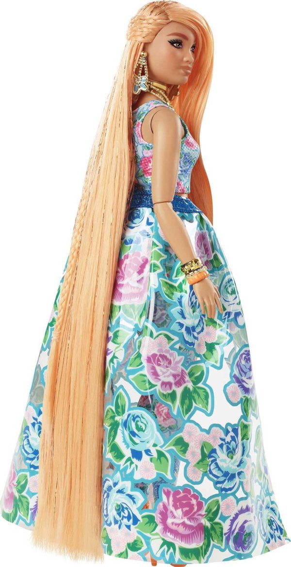 Κούκλα Barbie Barbie Extra Fancy Λουλούδια HHN14