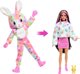 Κούκλα Barbie Mattel Κούκλα Barbie Cutie Reveal Κουνελάκι Υπέροχα όνειρα (HRK38)