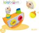LALABOOM shape sorter with beads, 14 pcs., BL811