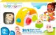 LALABOOM shape sorter with beads, 14 pcs., BL811