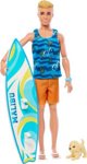 Κούκλα Barbie Mattel Ken Beach Surfer (ξανθιά) HPT50 13147106 194735167265