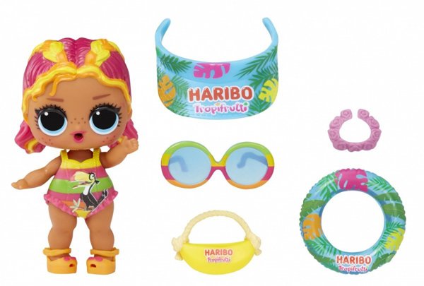 Κούκλα l.o.l. loves mini sweets x haribo display 18 τεμάχια