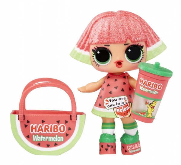 Κούκλα l.o.l. loves mini sweets x haribo display 18 τεμάχια