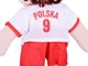 Κούκλα Αγκαλιάς Υφασμάτινη POLSKI Ποδοσφαιριστής Ο Ποδοσφαιρικός σου Φίλος ZA5477