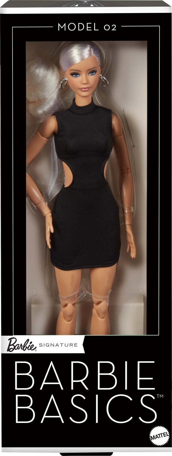 Κούκλα Barbie „Basics Doll No2“ με ξανθά μαλλιά (JBH71)