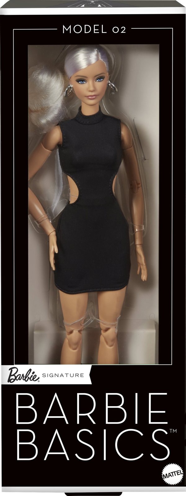 Κούκλα Barbie „Basics Doll No2“ με ξανθά μαλλιά (JBH71)