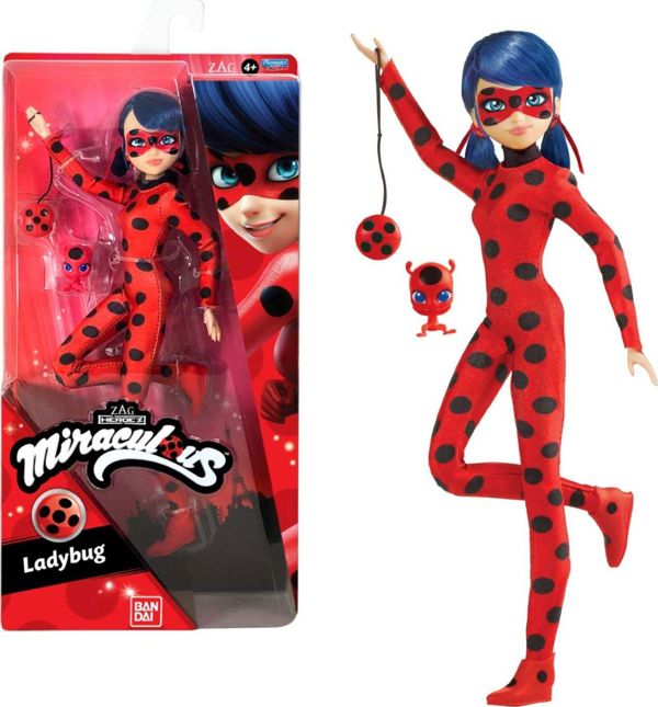 Κούκλα Miraculous Biedronka Ladybug + αξεσουάρ