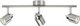 Philips Meranti Φωτιστικό Οροφής 3 GU10 Μεταλλικό Χρωμέ 10x49x15,5cm