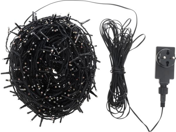Lampki choinkowe 600 LED kolorowe
