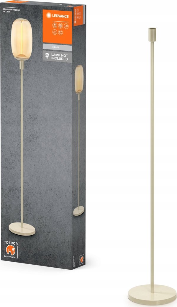 Φωτιστικό Δαπέδου Ledvance FLOOR LIGHT LEDVANCE STICK E27 Μπεζ