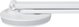 Επιτραπέζιο φωτιστικό Platinet Platinet desk lamp PDL400 12W, λευκό (45937)