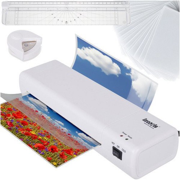 Laminator A4- zestaw 4w1 Izoxis 25417