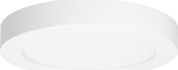 Φωτιστικό οροφής Orno CITY LED 24W, φωτιστικό downlight, επιφανειακής τοποθέτησης, στρογγυλό, 1900lm, 4000K, λευκό, ενσωματωμένος μετασχηματιστής LED,AD-OD-6074WLX4