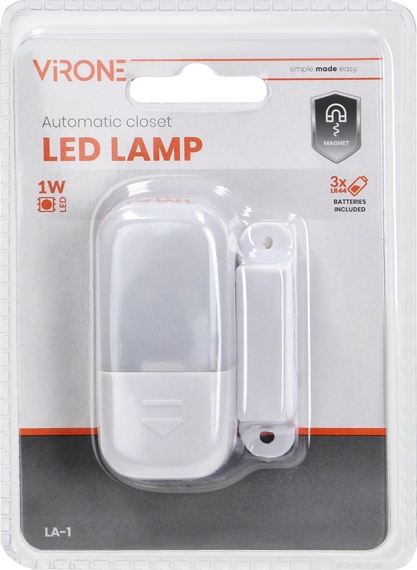 Φωτιστικό πρίζας Orno Μαγνητικό LED φωτιστικό 3 x LR44