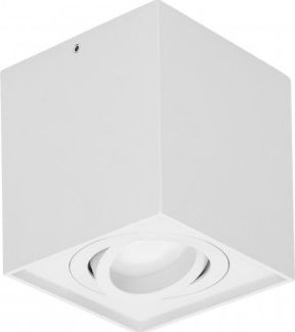 Φωτιστικό οροφής Orno CAROLIN DLS GU10 downlight max 35W, IP20, τετράγωνο, λευκό