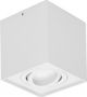 Φωτιστικό οροφής Orno CAROLIN DLS GU10 downlight max 35W, IP20, τετράγωνο, λευκό