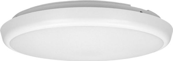 Φωτιστικό οροφής Orno CERS LED 22W, πλαφόν φωτισμού, 2000lm, IP54, 4000K, πολυανθρακικό γάλακτος, λευκό