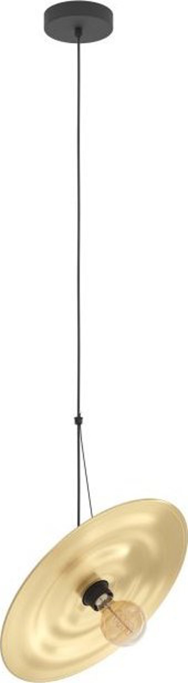 Φωτιστικό οροφής EGLO CEILING LAMP EGLO LINTMILL E27 40W ΜΑΥΡΟ