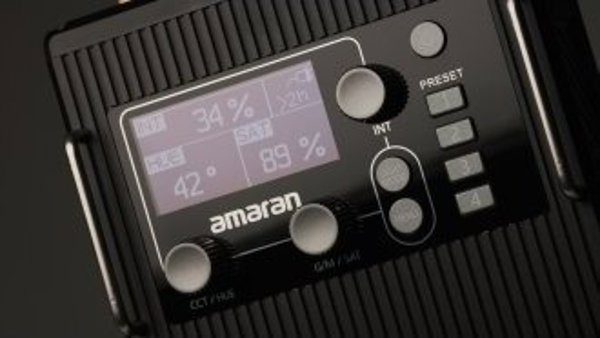 Λάμπα μελέτης LED Amaran F21c - V-mount