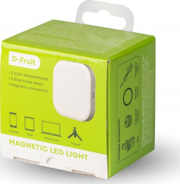 Lampa studyjna D-Fruit D-Fruit LED lamp Magnetic (DF622)