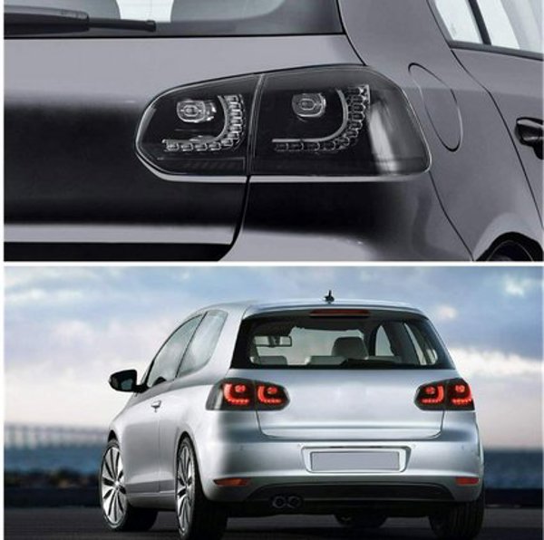 Car Light Φώτα Πίσω LED Δυναμικά για Volkswagen Golf VI, Καπνιστά