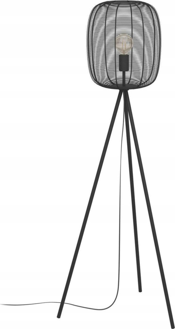 Φωτιστικό δαπέδου EGLO FLOOR LAMP RINROE E27 140.5CM 43968 BL