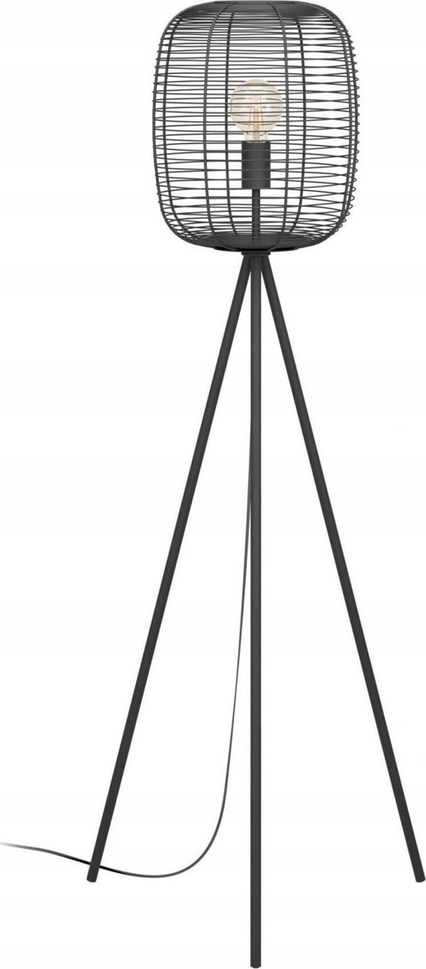 Φωτιστικό δαπέδου EGLO FLOOR LAMP RINROE E27 140.5CM 43968 BL