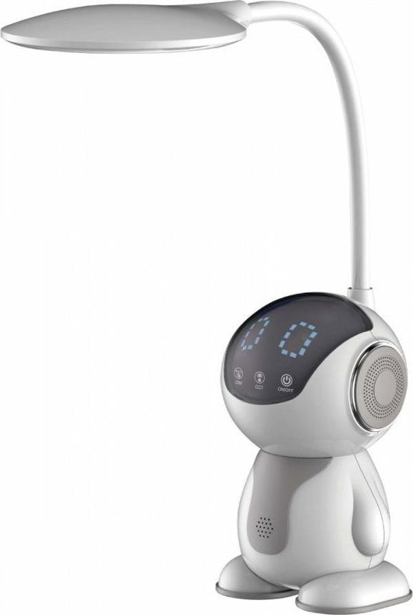 Maxcom Φωτιστικό Γραφείου LED Astral ML4900, 3-Σταδιακή Ρύθμιση Έντασης & Θερμοκρασίας Χρώματος, Ασημί