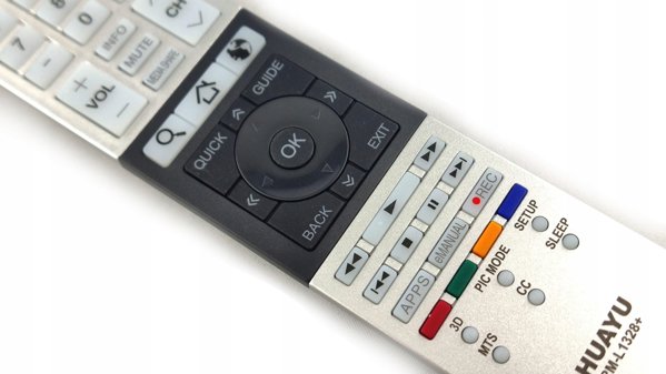 Lamex LXH1328 TV remote control Toshiba LCD 3D / Netflix / RM-L1328