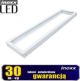 Lampa sufitowa Nvox Panel led sufitowy 120x30 48w lampa slim kaseton 4000k neutralny