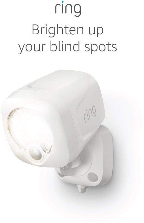 Εξωτερικό Φως Ring Spotlight LED Smart με μπαταρία λευκό
