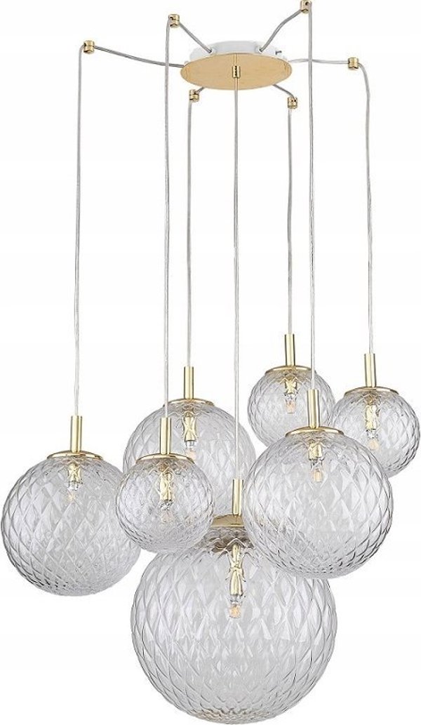 Φωτιστικό κρεμαστό TK Lighting PENDING LIGHT CADIX7XG9 4608 GOLD