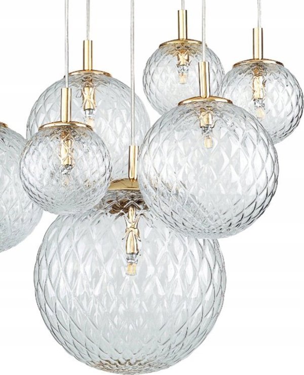Φωτιστικό κρεμαστό TK Lighting PENDING LIGHT CADIX7XG9 4608 GOLD