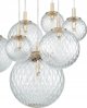 Φωτιστικό κρεμαστό TK Lighting PENDING LIGHT CADIX7XG9 4608 GOLD