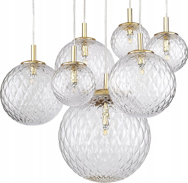 Φωτιστικό κρεμαστό TK Lighting PENDING LIGHT CADIX7XG9 4608 GOLD