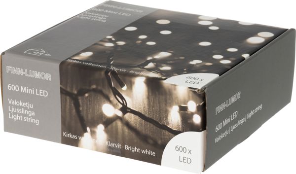 Φωτάκια Χριστουγεννιάτικα Finn-Lumor 600 LED θερμό λευκό