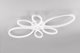 Φωτιστικό οροφής Trio CEILING LED LIGHT FLY 83CM 4000K MATT WH