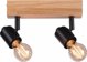 Φωτιστικό οροφής Paulmann Φωτιστικό οροφής Arvid max. 2x20W E27 230V μαύρο/ξύλο