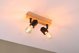 Φωτιστικό οροφής Paulmann Φωτιστικό οροφής Arvid max. 2x20W E27 230V μαύρο/ξύλο