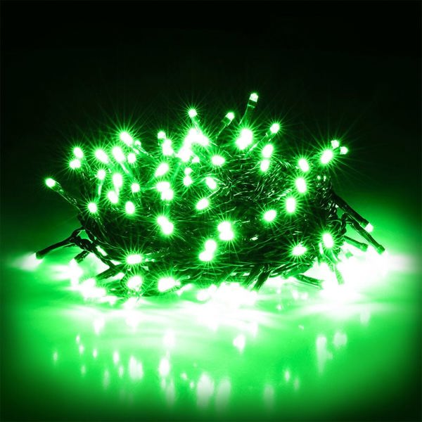 Lampki choinkowe Retlux 150 LED zielone