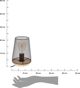Επιτραπέζιο φωτιστικό Atmosphera μαύρο (155530A)